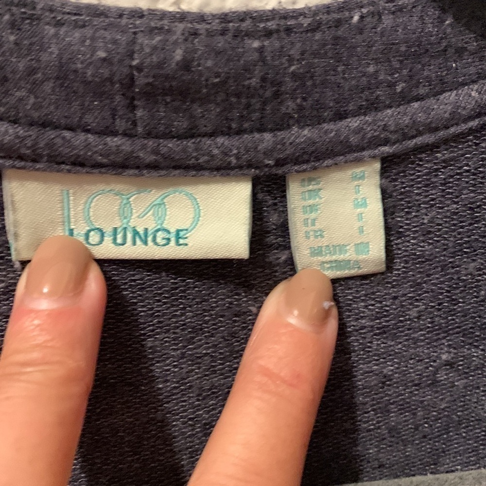 Logo Lounge Cardigan with lace - Picture 5 of 8